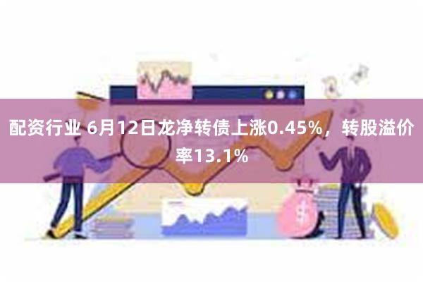 配资行业 6月12日龙净转债上涨0.45%，转股溢价率13.1%